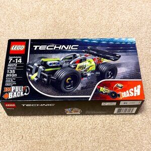 NWT - Lego Technic Crash - Pull Back Race Car